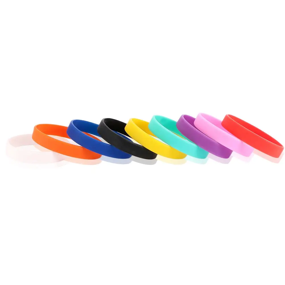 Popular Power Colorful 1 Pcs Fashion Rubber Sports Bracelet Silicone Basketball Wristband view 6