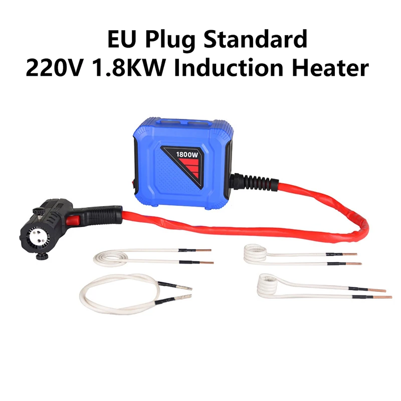 1.80KW Induction Heater Portable Heater Hand Held Energy-Efficient Flameless Heating Device For Versatile Applications