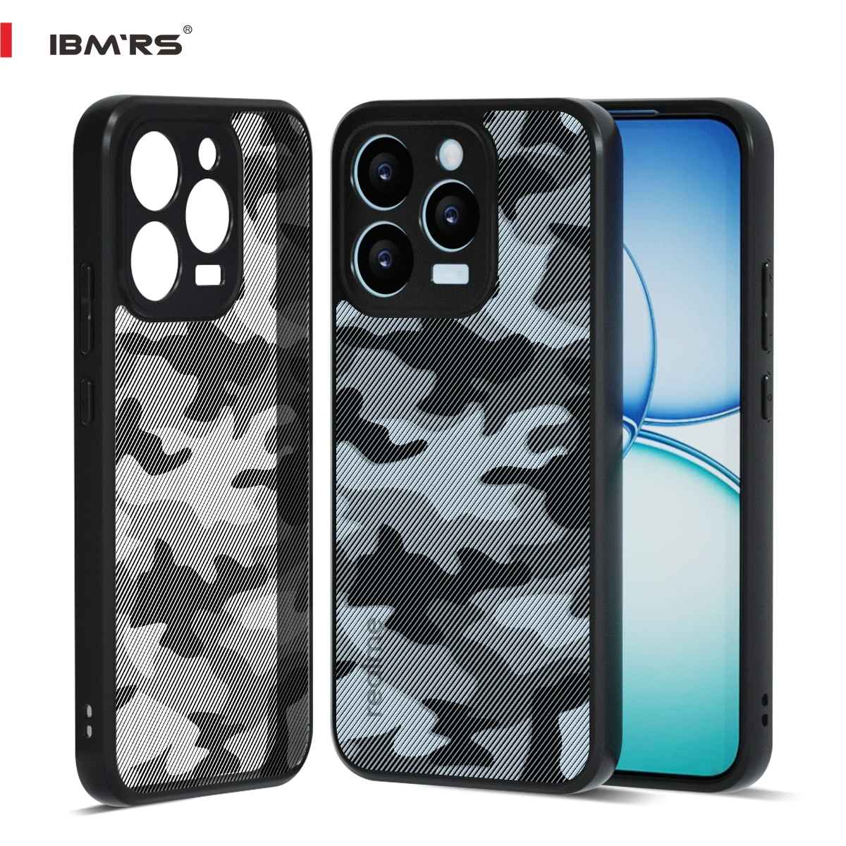 

For Realme 15T 5G Case, [Military-Grade Shockproof] & [Anti-Yellowing] Camo Cover, Anti-Scratch & Anti-Slip Protective Case