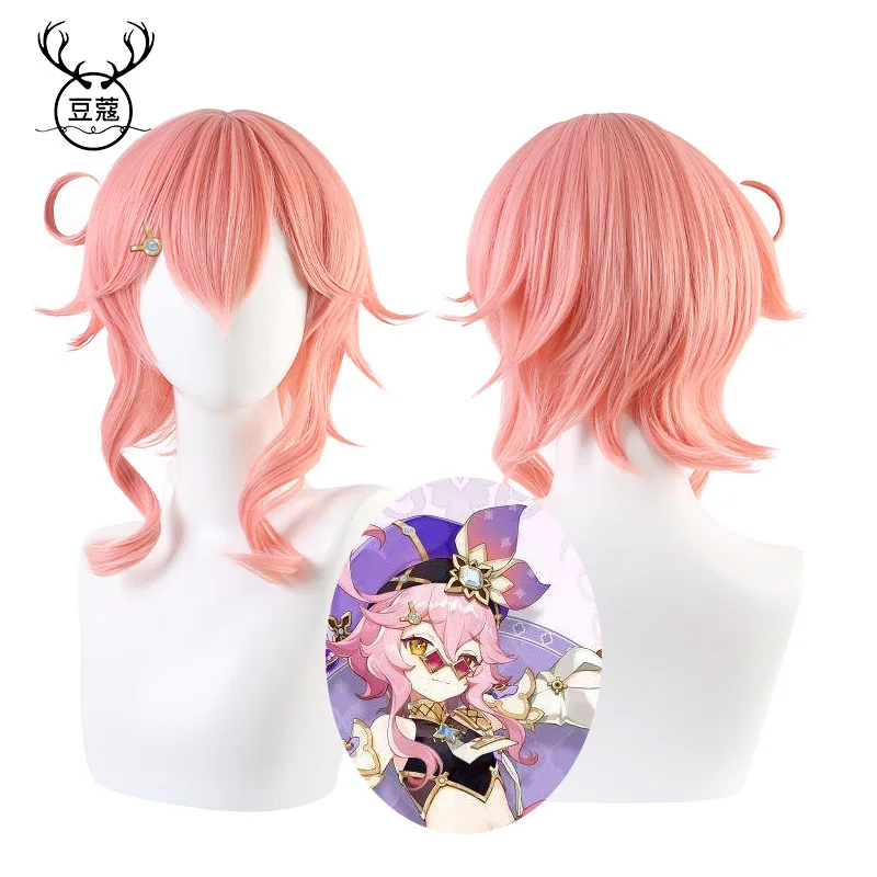 

Genshin Impact Dori Cosplay Wig Anti-Curl Style Genshin Impact Anime Mobile Game Dori Wig