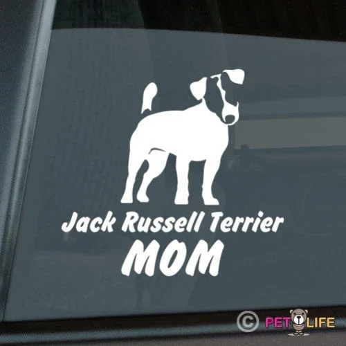 

For Jack Russell Terrier Mom Sticker Die Cut Vinyl - jrt parson Car decal