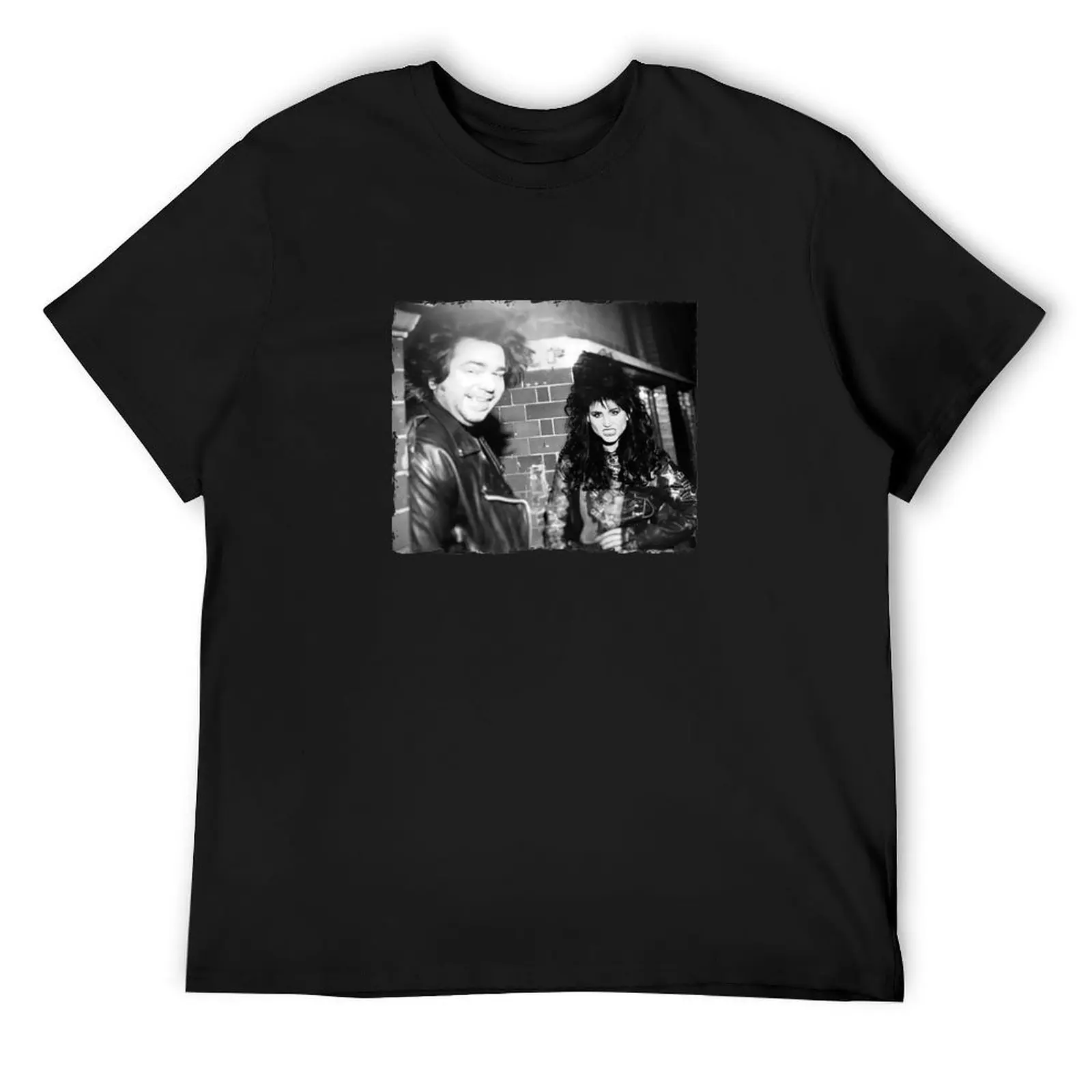 

Laszlo and Nadja What We Do In The Shadows Distressed T-Shirt