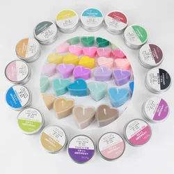 10g/ Box Non-string Color Solid Soybean Wax Dye DIY Creative Shape Aromatherapy Candle/container Candle/wax Sheet Dyeing Pigment