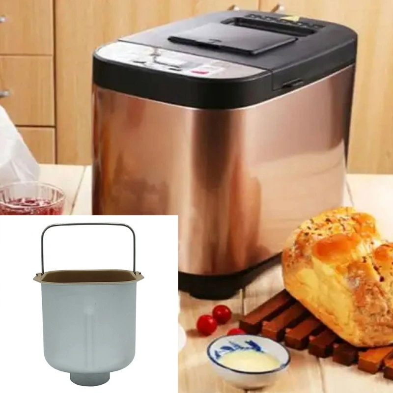 Household Bread Machine Baking Bucket Bread Machine Replacement Bucket Universal Bread Bucket for Kitchen Baking Breads