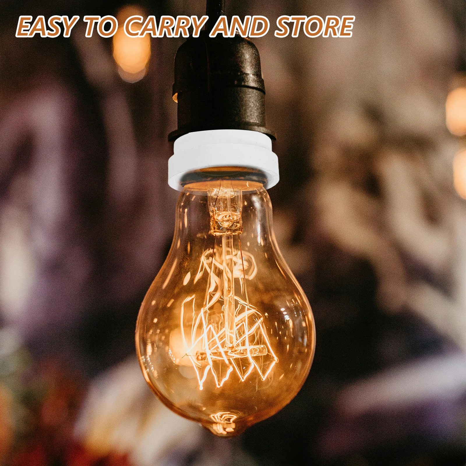 

6pcs E12 To E14 Lamp Holder Adapter Light Converter Chandelier Ceiling Fan Bulb E14 To E12 Bulb Socket Adapter