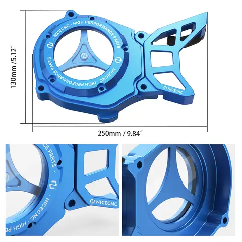 För Yamaha YZ85 2002-2023 YZ80 1993-2001 YZ65 2018-2023 YZ 65 85 Drevkåpa Tändskydd Skyddskit Transparent 10 best sales yz65 - №9