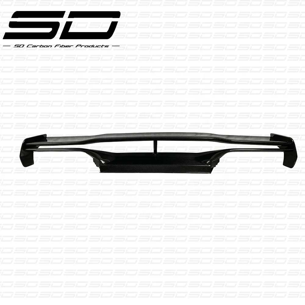 For Hu ra can  LP580/LP610 EVO Car Accessories V Style Carbon Fiber GT Rear Wing