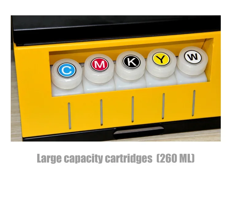 Inkjet Printer Intelligent Copy Scanning Fax Automatic White Ink DTF New A4 Wireless Wide Color Motor Paper Printer 1 Year