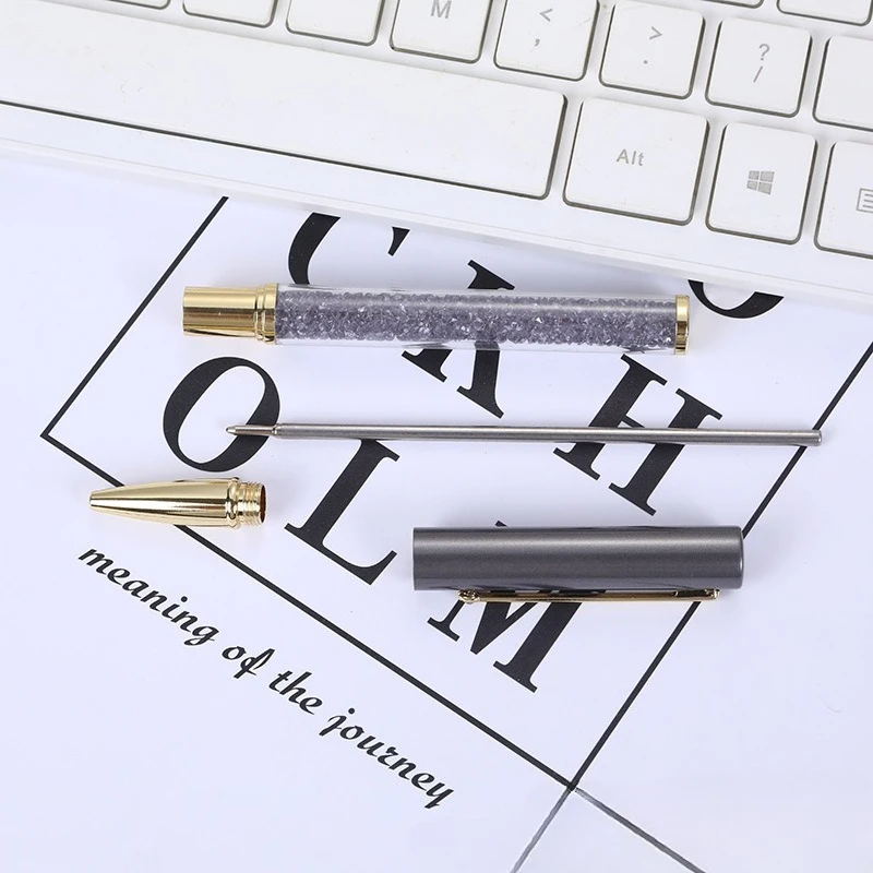 Nurse Wedding Pen Luxury Metal Gel Pen Fashion Crystal Diamond Pen, High-end Metal Ballpoint Pen,Business Office Advertising Pen