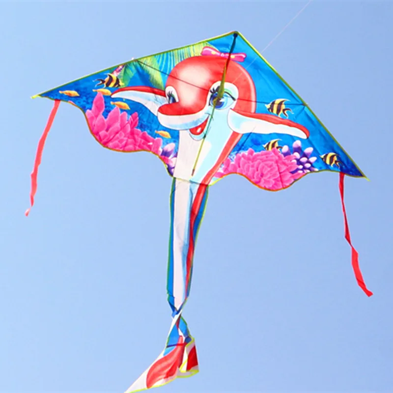 free shipping dragon kites flying toys for kids outdoor games children garden papalotes volantines fishing kite scarecapajaras