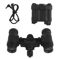 AN/PVS31 Dual-Tube Binocular Night Vision Goggles Dummy Props Airsoft Helmet Accessories Model for Hunting Cosplay