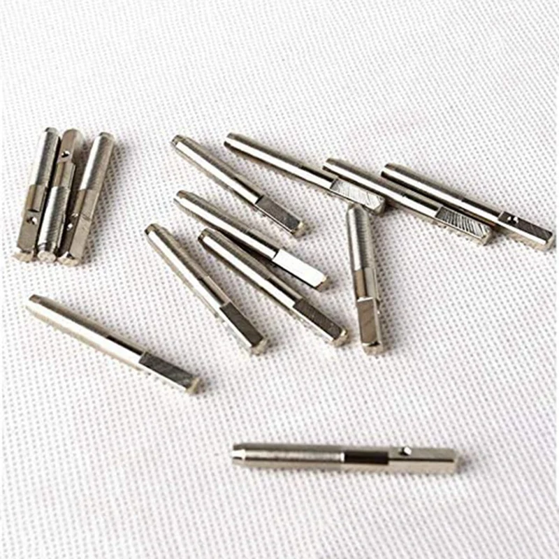 XFDZ-100 Pcs Lyre Harp Tuning Pin Nails With 100 Pcs Rivets Set For Lyre Harp Small Harp Musical Stringed Instrument
