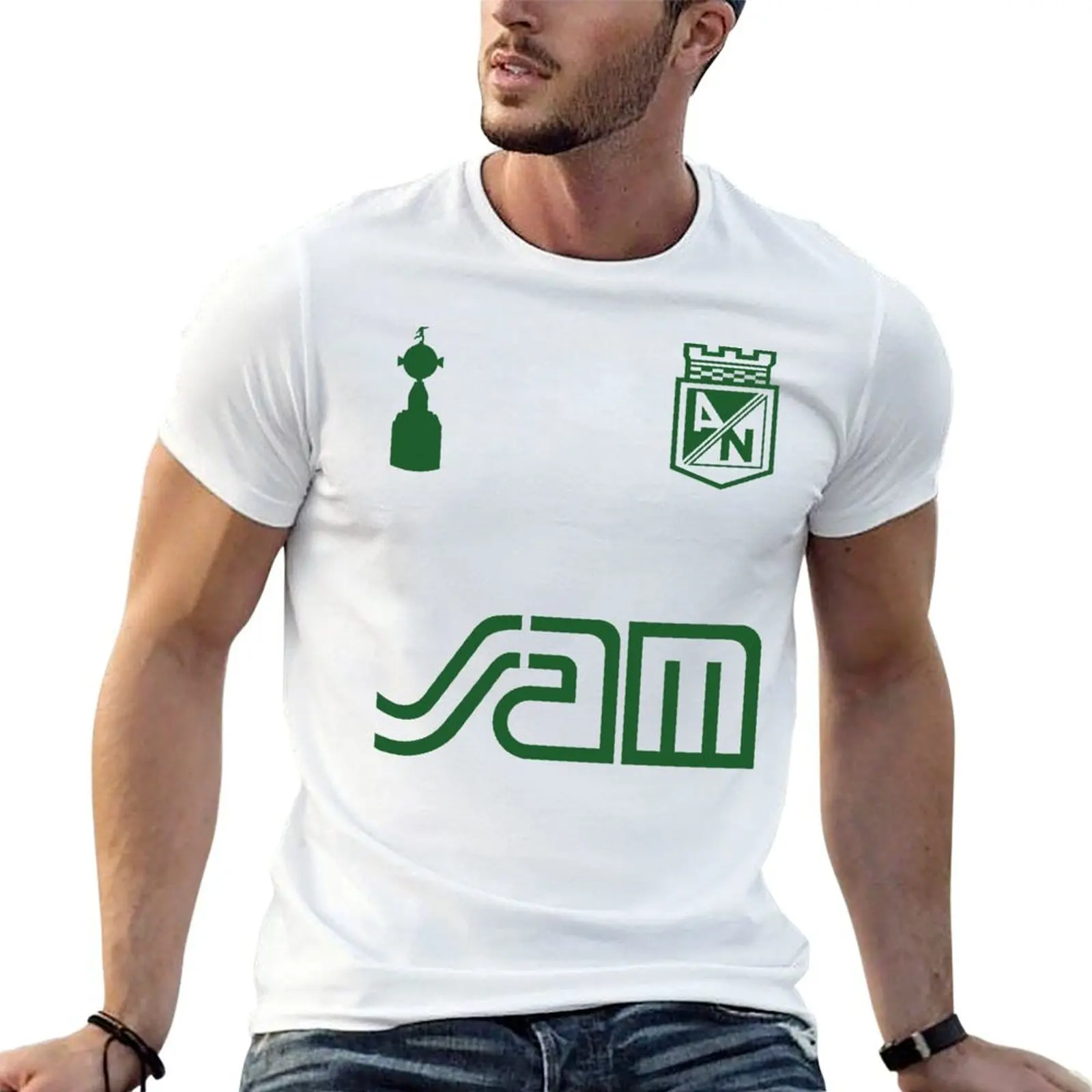 

Atletico Nacional T-Shirt anime tshirt t shirts for man pack white T-Shirt