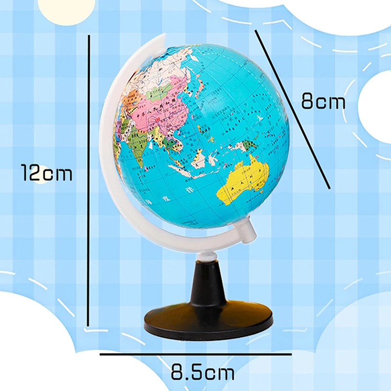 Small Globe For Children\'s Early Education Table Display Gift For Primary School Geography Teaching Small Globe