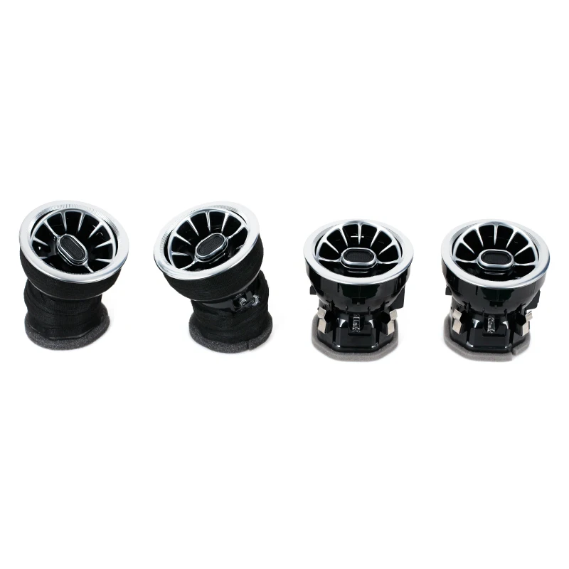 For Mercedes Benz Sprinter Car LED Front Dashboard AC Air Condition Vent Outlet Turbo Interior Trim Accessories