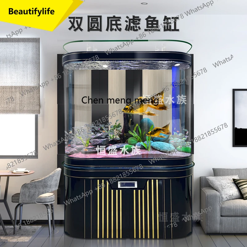 

X188 No water change household fish tank living room large automatic self-circulation ecological lazy golden fish tank bottom fi