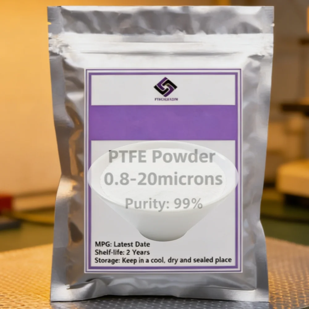 

Nano PTFE Powder 1.6 Corrosion Resistance High Dry Lubricant Grease Bicycle Chains Ultrafine Powders About 1-20um Mult Size