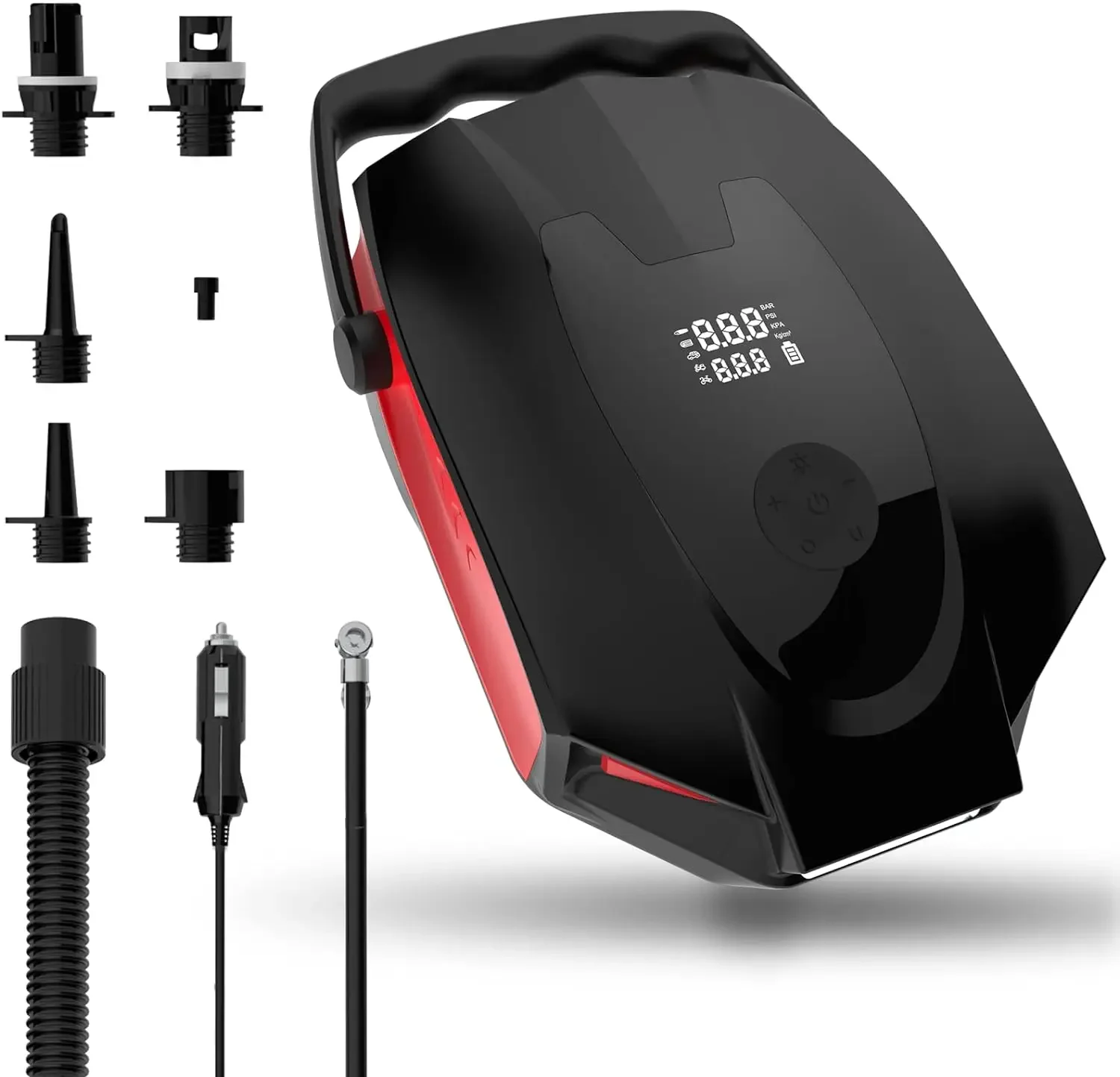 

Высокое качество 50psi электрический насос для накачивания воздуха Sup Pumps машина с 5 клапанами для надувной весло-лодки палатка для кемпинга