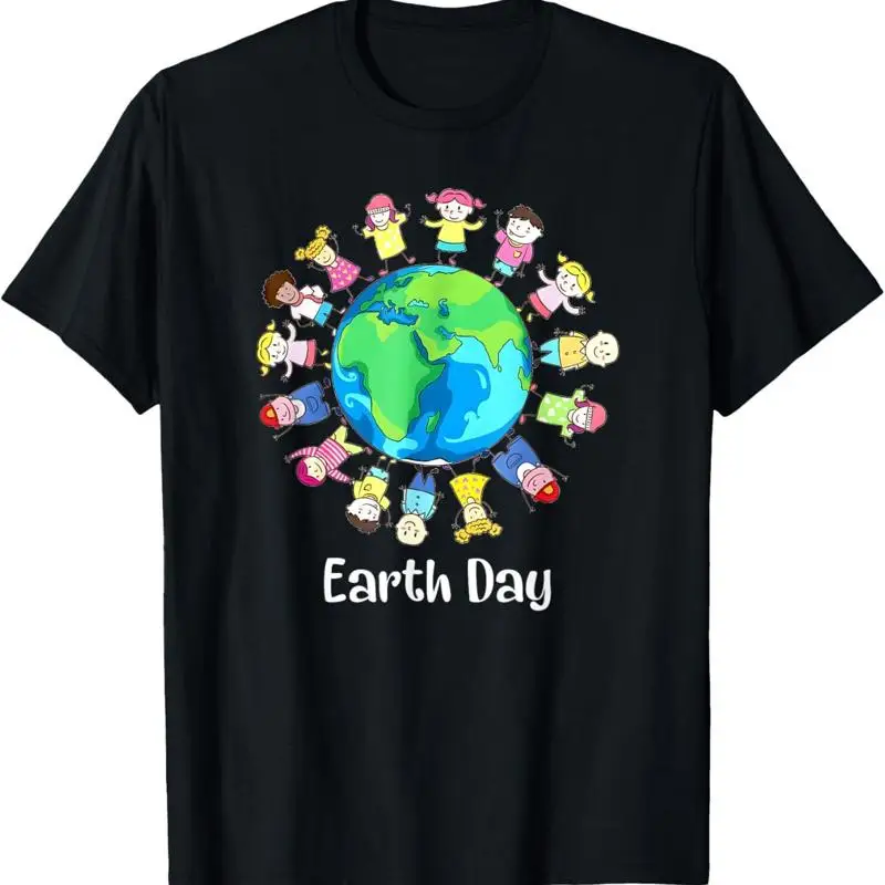Earth Day Children Around The World Planet Save T Shirt
