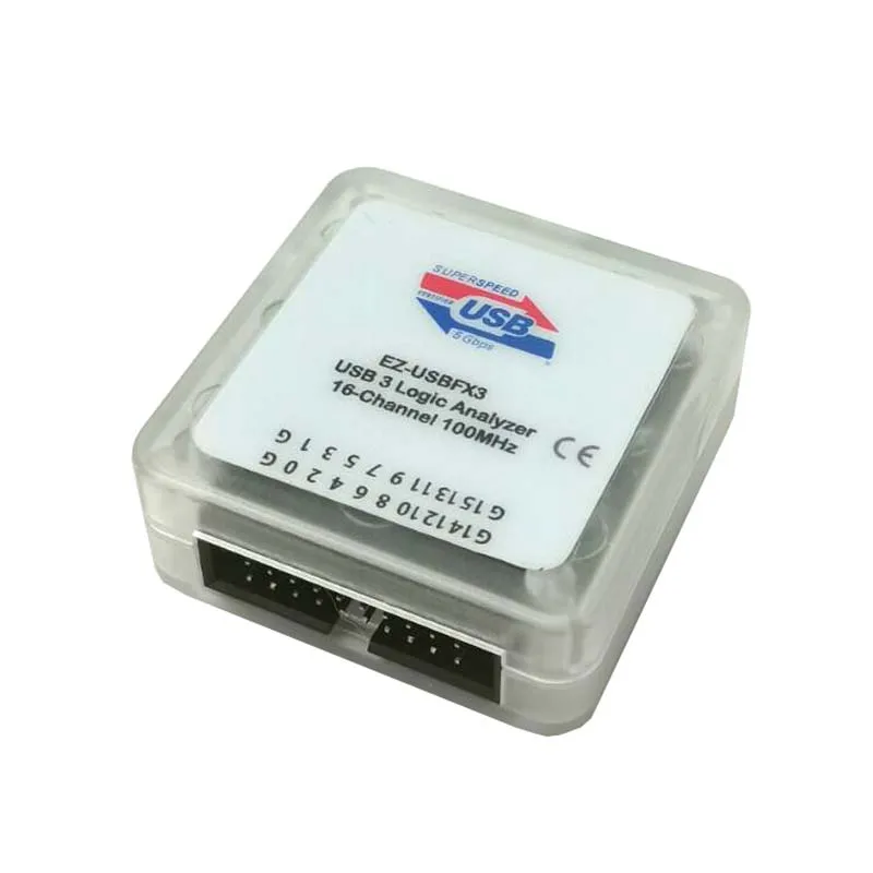 جديد FX3 USB3.0 Mini Type-C USB 100MHz 16 قناة محلل منطقي يعمل مع Sigrok PulseView