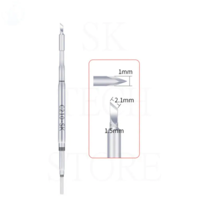 

YIHUA C210 I/K/Si/SK Паяльные жала 210 Нагревательный сердечник Эффективная теплопроводность для ремонта сварочной станции