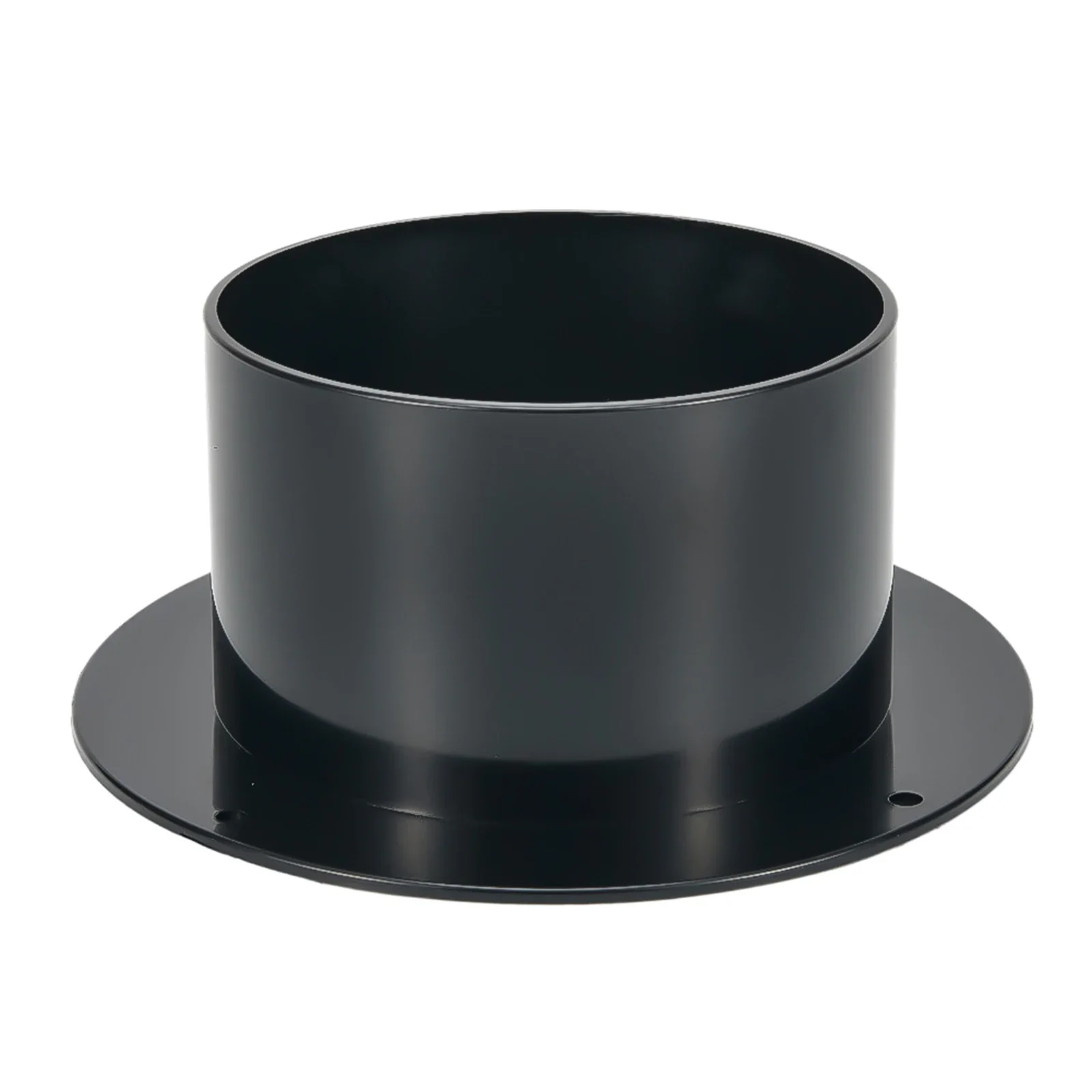 

4/5/6inch Air Vent Duct Connector ABS Straight Pipe Flange Ventilation Ducting Exhaust Pipe Connectors