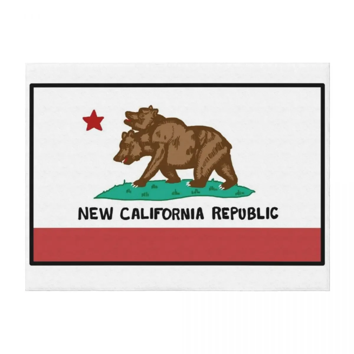 

NCR Flag Throw Blanket for winter Designers Single warm for winter Blankets