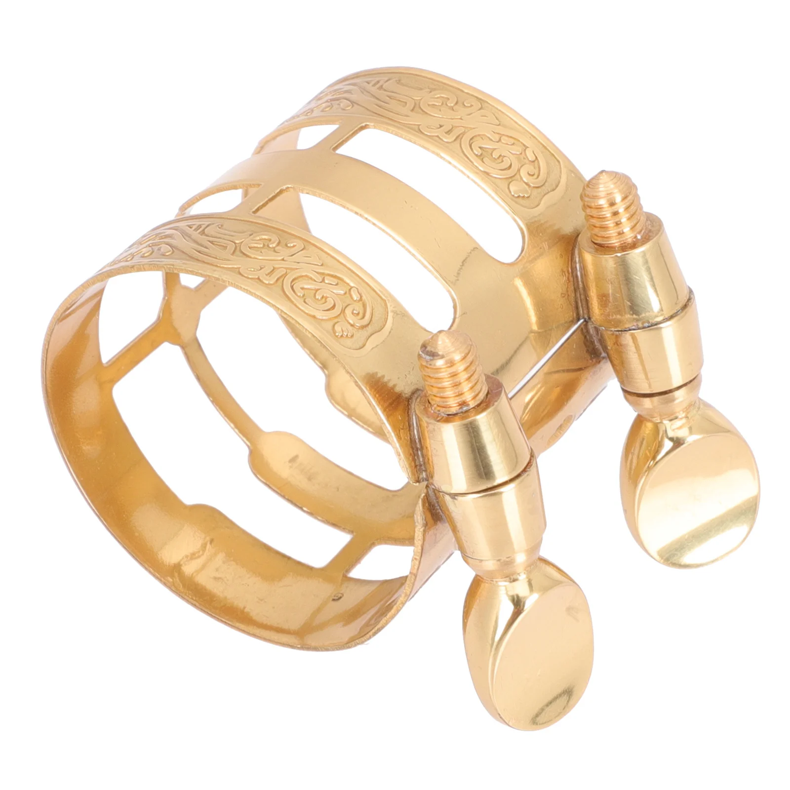 

Exquisite Workmanship Metal Saxophone Head Clip Small Size Lightweight Convenient to Carry and Store Metal Sax Clip