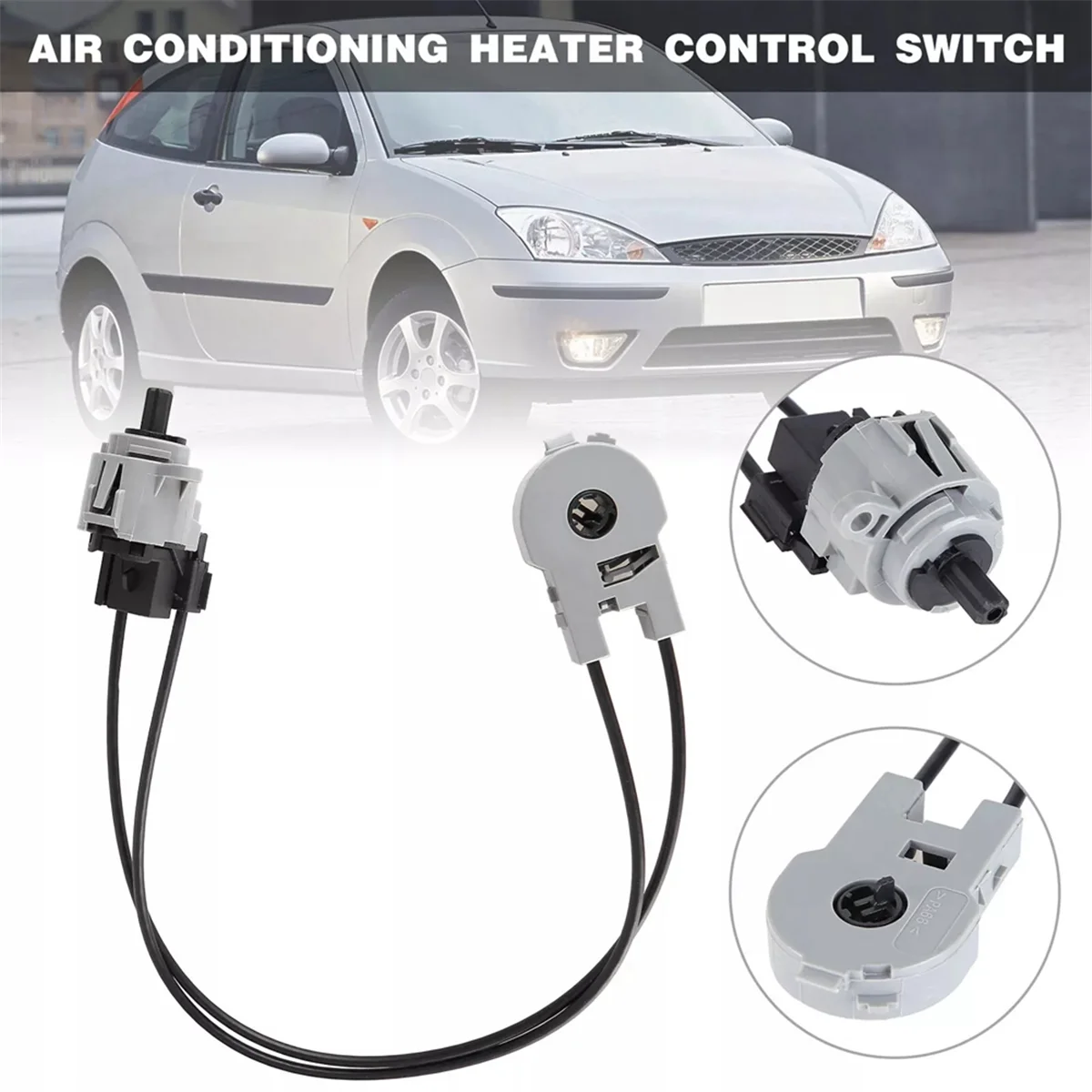 Interruptor de controle da válvula do aquecedor de ar condicionado YH-1624 2M5Z-19B888-BA para Ford Focus 2000-2007 Transit A/C Seletor Switch