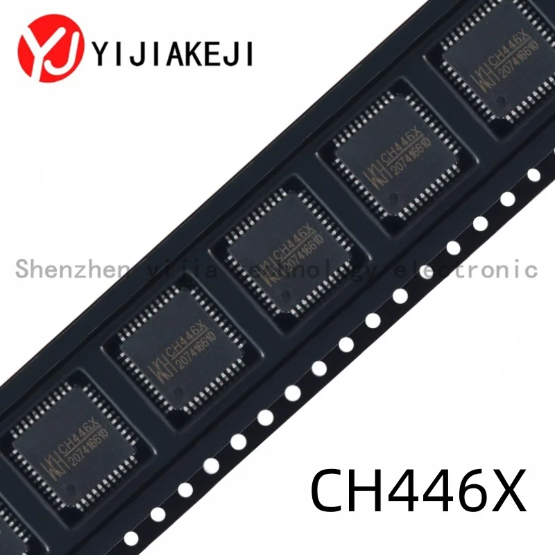

5 шт. новый оригинальный чип аналогового переключателя CH446X LQFP-44 5x24