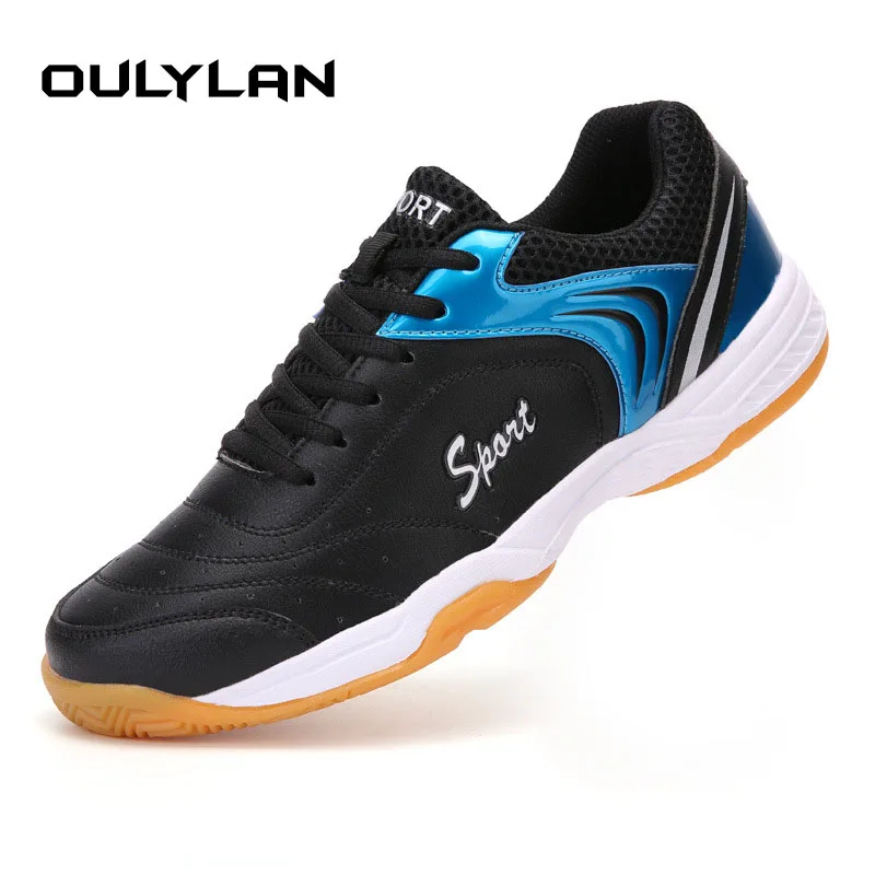 

Men Badminton Sport Shoes Couple Tennis Athletic Training Shoes Table Tennis Volleyball Men Sneakers Big Size 45 Breathable