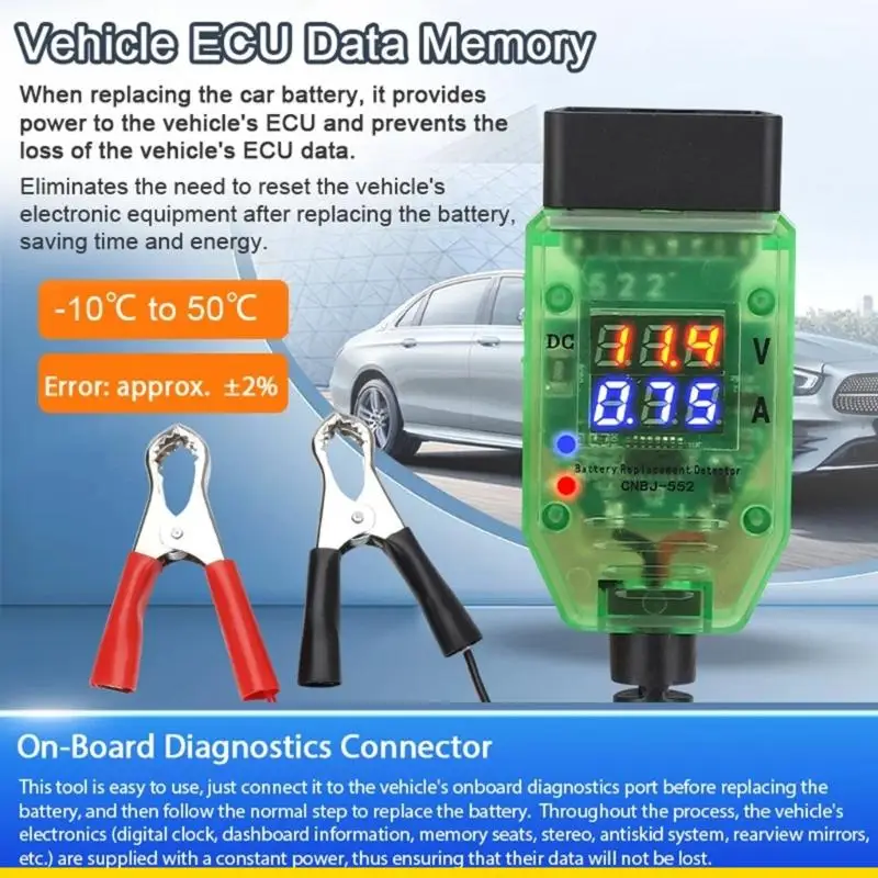 SZCH No Power Cut Required Battery Replacement Tool Leak Detector Device Simple Operate for Simple Use In Various Car Models