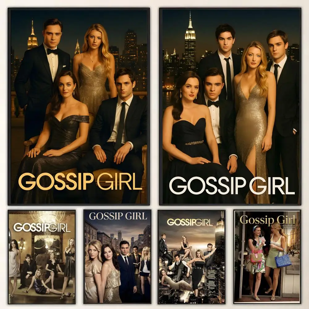 TV Series Gossip Girl Poster HD art waterproof sticky wall home decoration aesthetic