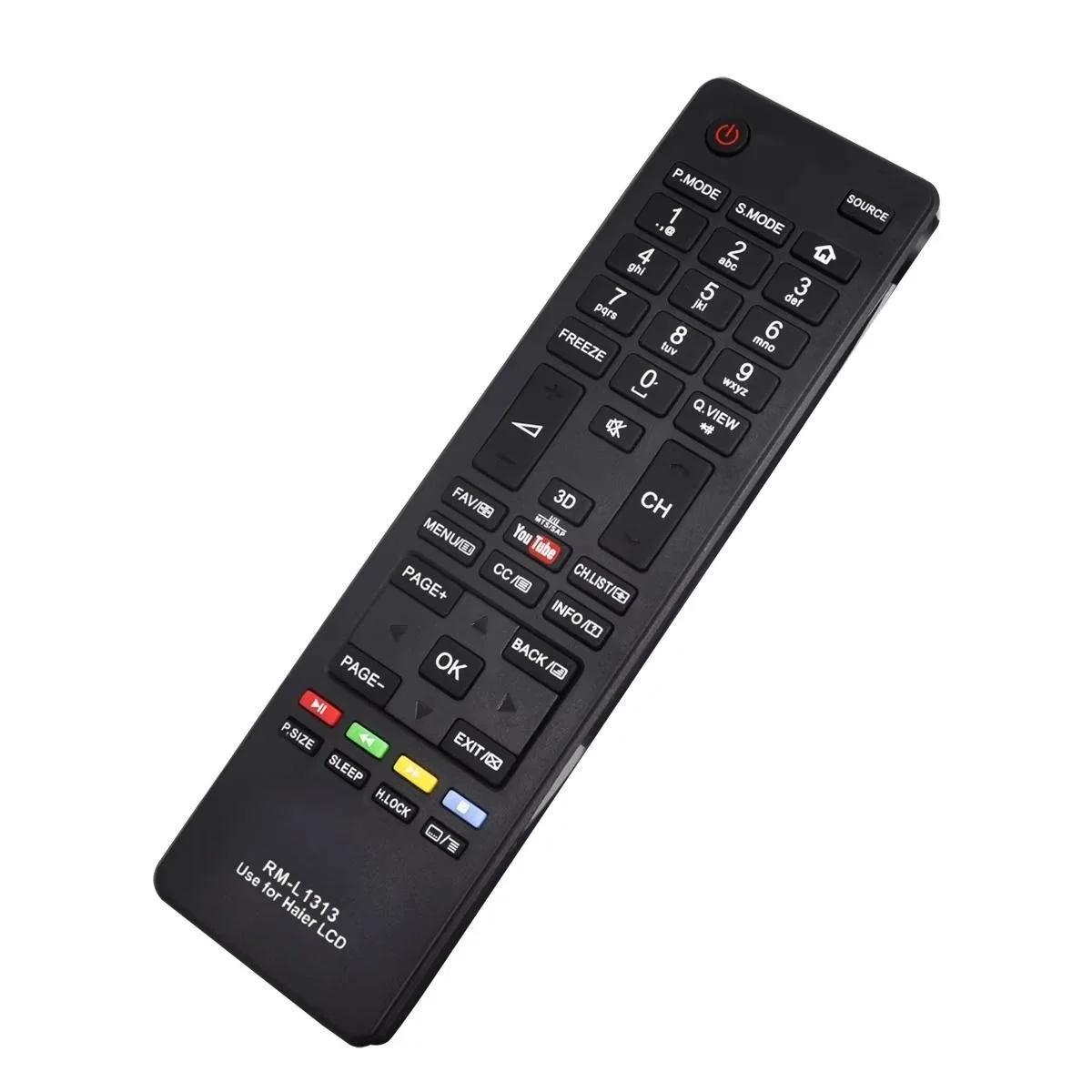 New Remote Control RM-L1313 Compatible for Haier TV Remote HTR-A18M HTR-A18EN HTR-A10 A18E