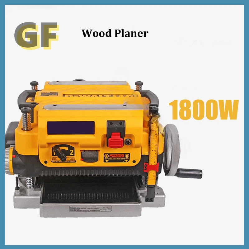 Multi-functional Wood Planer DW735 Press Planer Machine 220V 1800W Flat Planer Machine Woodworking Tools