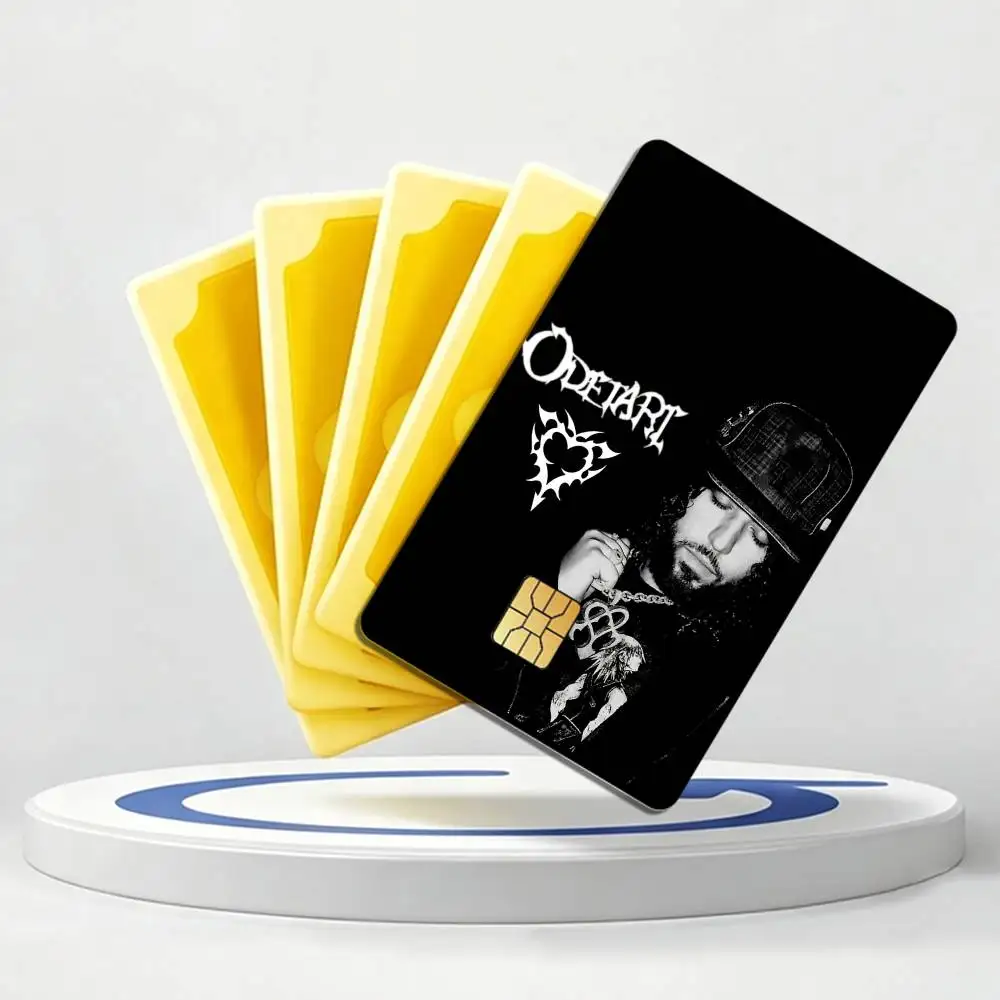 O-Odetari GOOD LOYAL THOTS Card Stickers for Bank Access Protective Waterproof Film Cover Sticker Gift