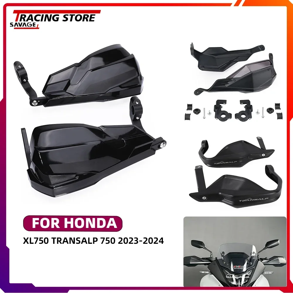 2024 XL750 Handlebar Handguards Hand Guard with Riser For Honda XL 750 Transalp 750 Motorcycle Hand Guard Protector Accessories