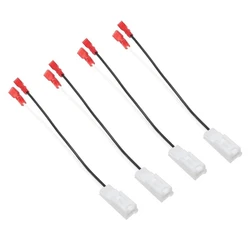 2Pcs/4Pcs Car Tweeter Front Speaker Wire Adapter Replacement Car Speaker Wiring Harness Connector Adapter Auto Accessory