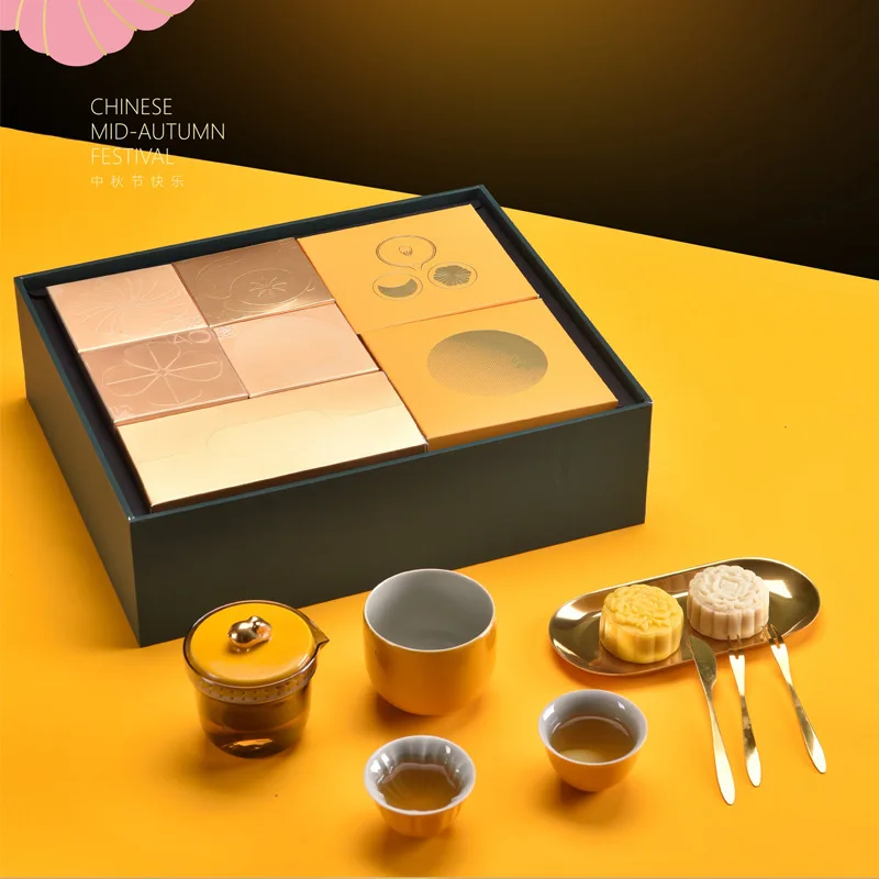 - Festival Creative Rabbit Internet Celebrity Mid-Autumn Tea Set Gift Corporate Welfare Activity Souvenir