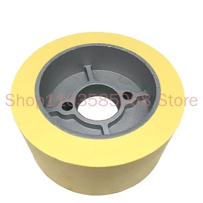 2PCS/Lot Feeding Rubber Wheel of Feeder Wear Resistant Feeder Pressure Wheel Woodworking Machinery Accessories