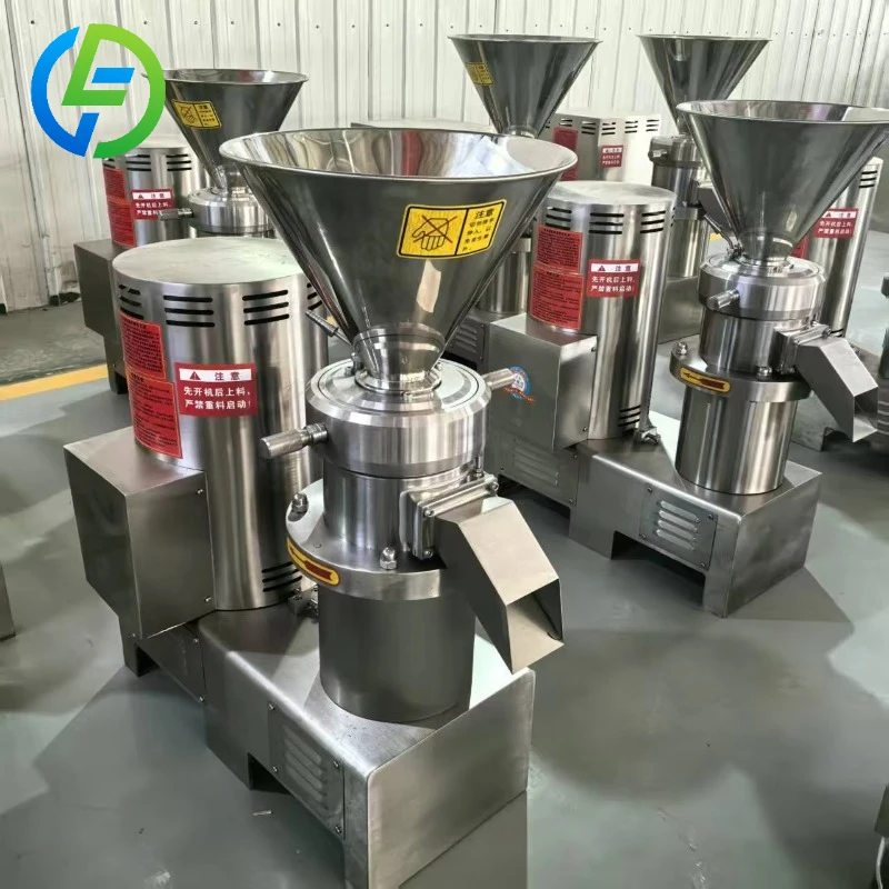 Customize Stainless Steel Peanut Butter Making Machine Nut Butter Grinder Colloid Mill for Food Processing