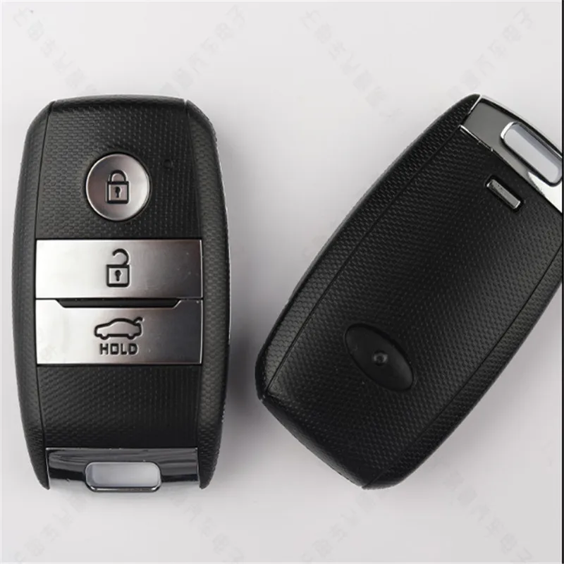

5 шт. Сменный корпус смарт-ключа для Kia K3 K5, новый смарт-пульт дистанционного управления, чехол для автомобильного ключа, чехол для брелока, 3 кнопки, необрезанный