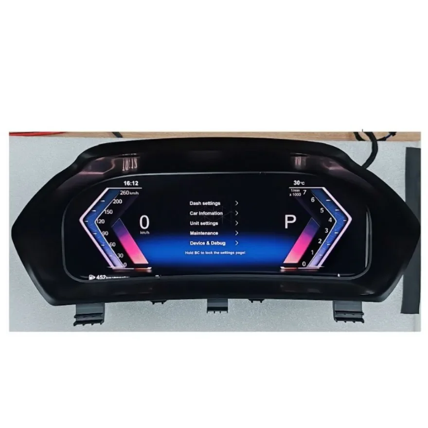 Suitable for BMW 3 Series 4 Series F30/31/32/33/34/35/36 retrofit upgrade full LCD instrument panel