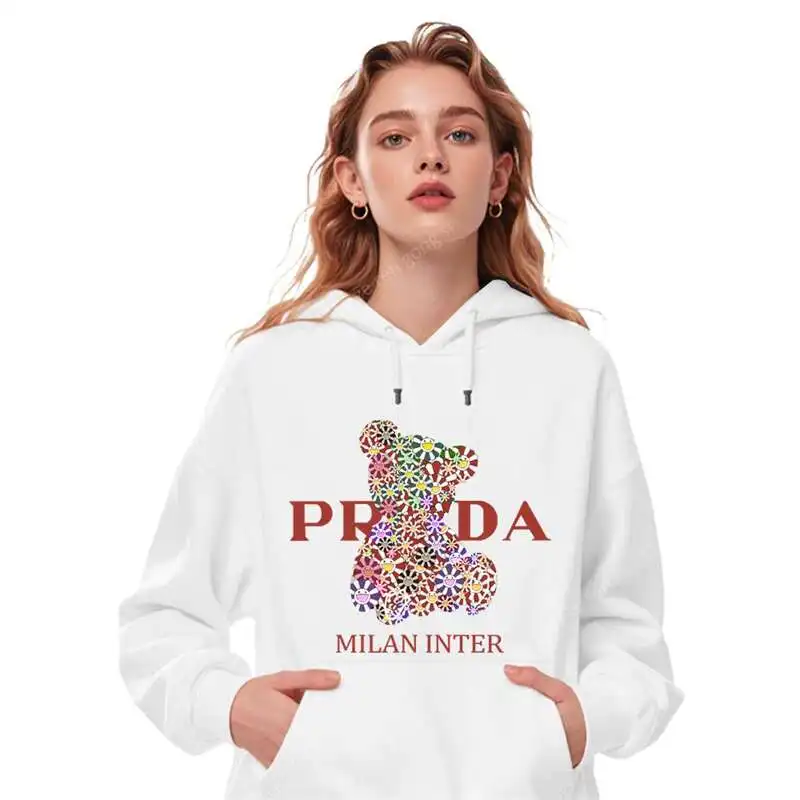 

Womens Hoodies Loose Drop-shoulder Pullovers High Quality New Graphic Letter Print Designer Clothing Women Sweatshirts Aesthetic