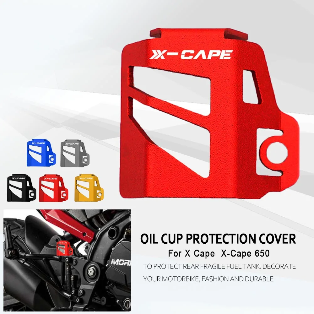 

For Moto Morini X Cape X-Cape 650 650X 650 X 2022 2023 CNC aluminum Motorcycle Accessories Rear fuel tank cap protection