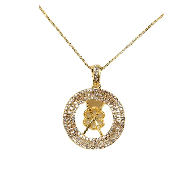 

1 пара подвесок D419 с жемчугом, покрытых 14-каратным золотом, с защитой цвета, для самостоятельного изготовления украшений (цепочка и жемчуг в комплект не входят)