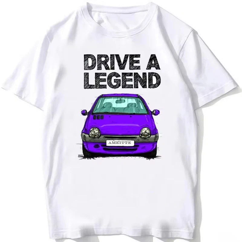 

Футболка Drive The Legend France TWG 90s EVCar, унисекс, летняя, мужская, с коротким рукавом, в стиле Харадзюку, белая, в стиле хип-хоп, повседневная, для мальчиков, модные топы