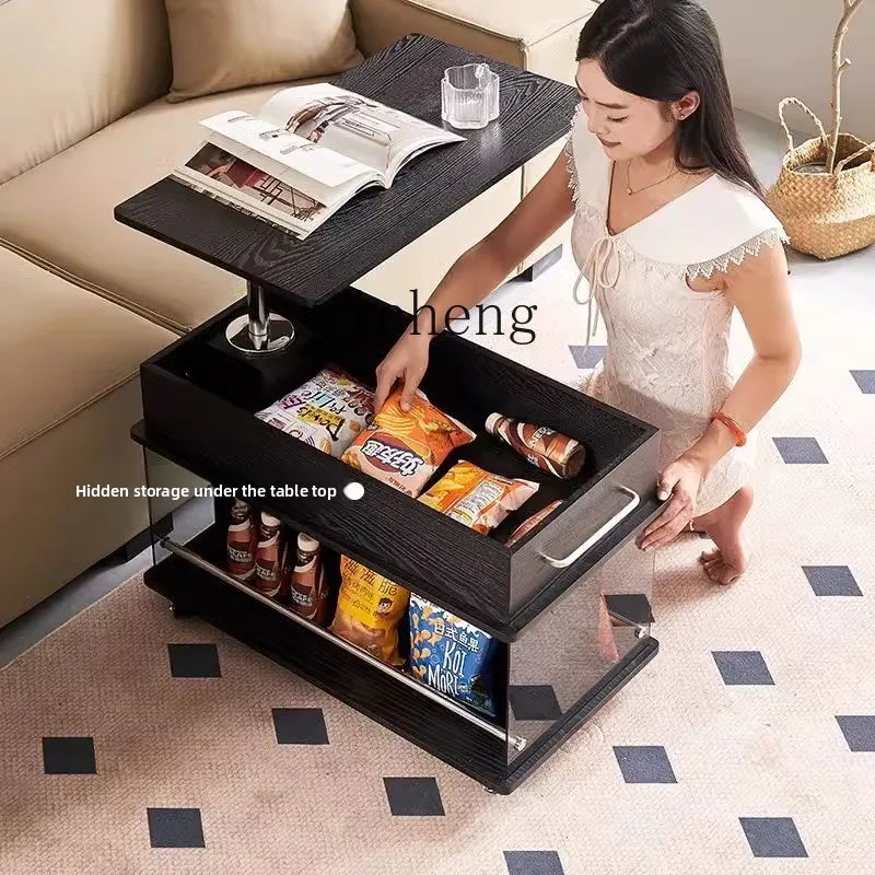 

LX sofa side table removable side cabinet small coffee table bedside table living room