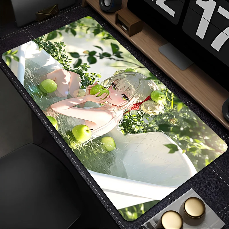 Mouse pad Professional E-sports Gamer MouseMat Frieren At The Funeral kawaii Anime Mousepad Gaming Keyboard pad Notbook Mousepad