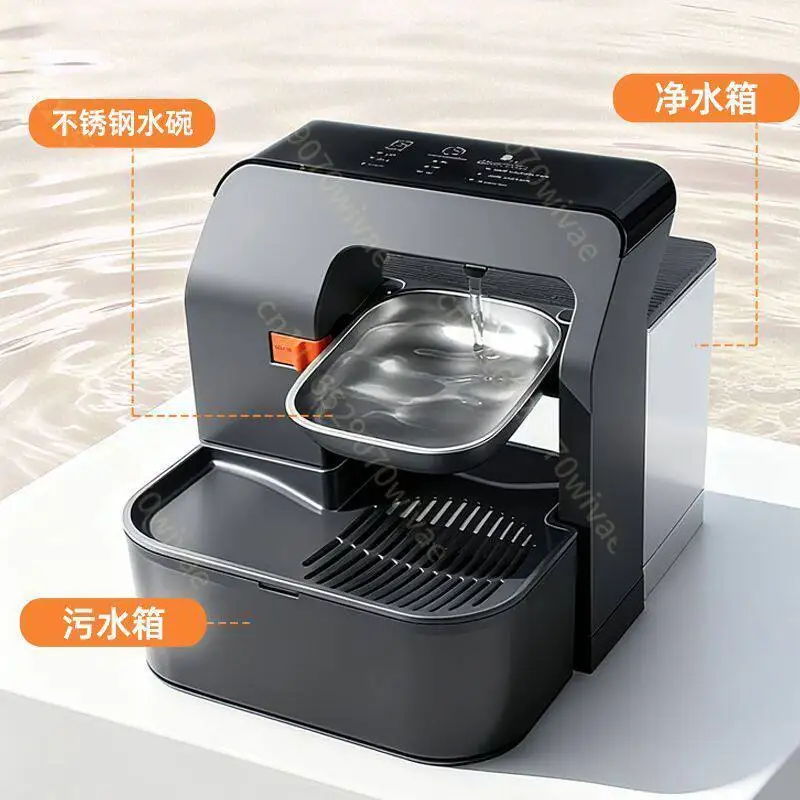 Cat water dispenser, sewage separation, automatic water change, wireless, unplugged, automatic water feeding